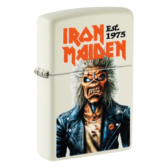ZIPPO Glow in the Dark matt green Iron Maiden