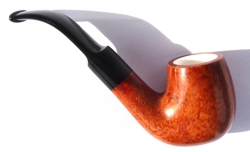 Capitello Corteccia mit Meerschaumfutter und Acrylmundstück