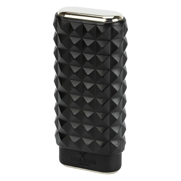 Colibri Quasar Cigarrenetui 3er schwarz chrom