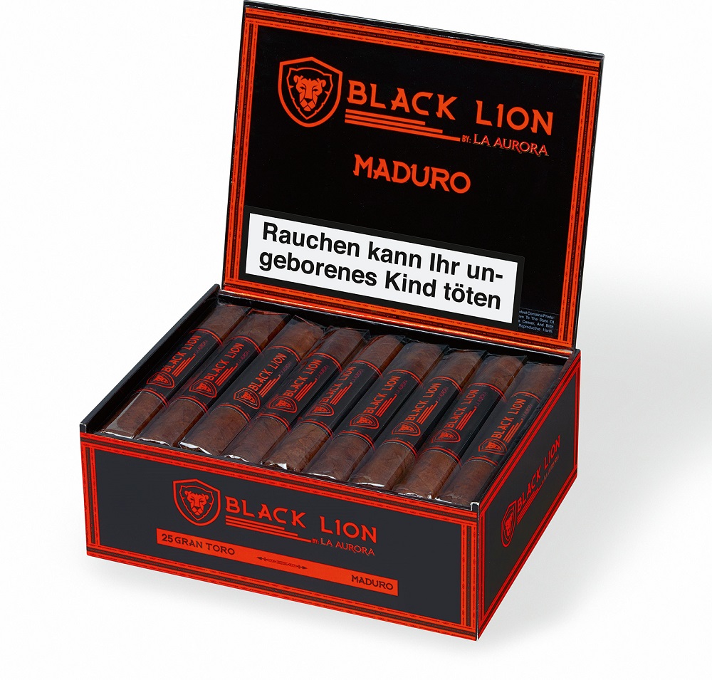 La Aurora Black Lion Maduro Gran Toro