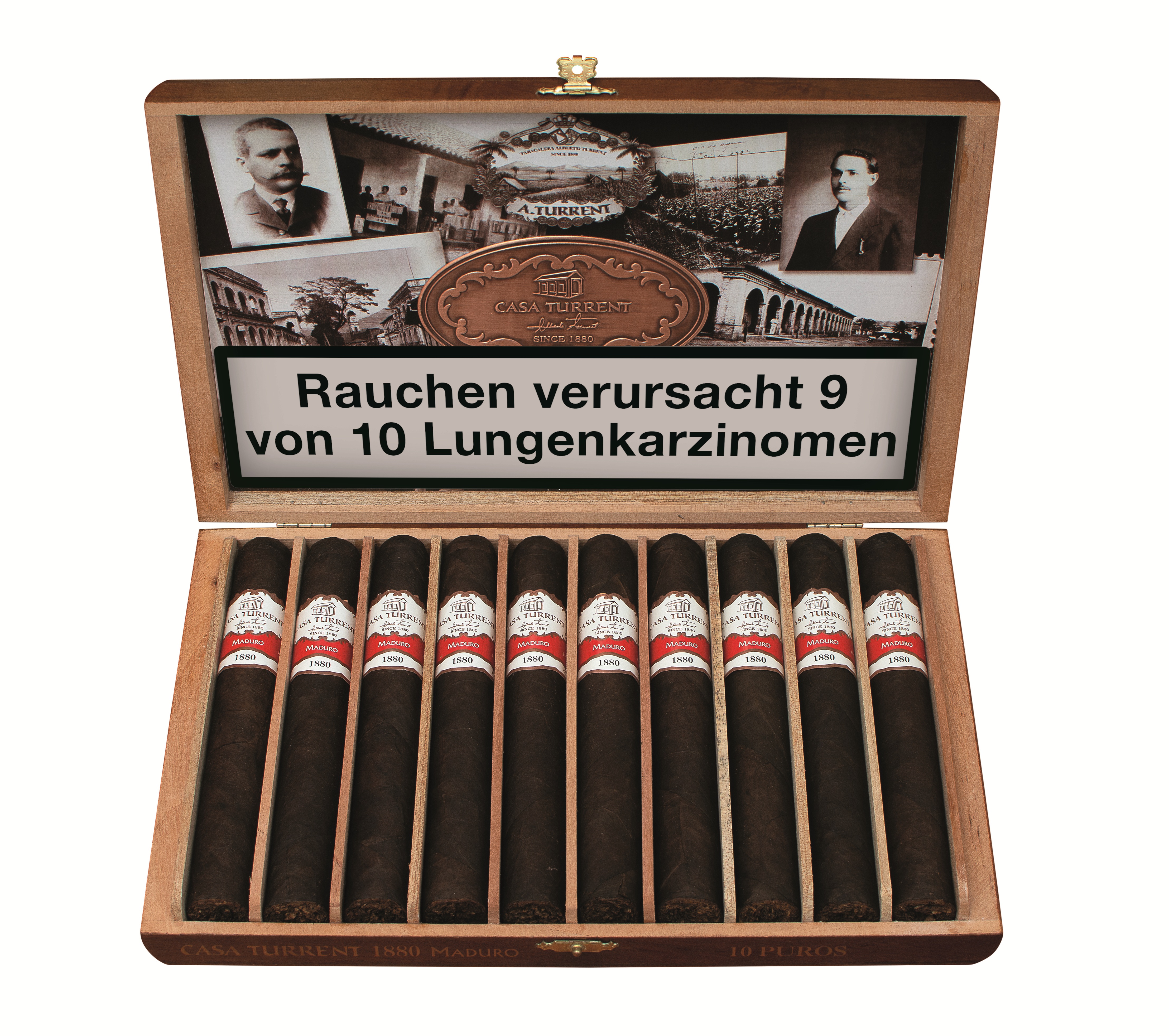 Casa Turrent Serie 1880 Double Robusto Maduro