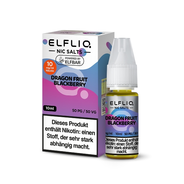 E-Liquid Nikotinsalz ELFBAR Elfliq Dragon Fruit Blackberry