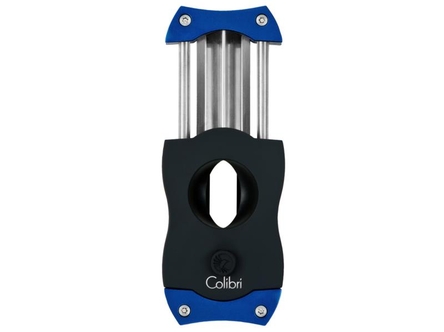 Cigarrenabschneider COLIBRI V-Cut schwarz/chrom 23mm Durchmesser