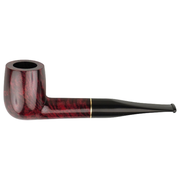 Pfeife Premiumset JEAN CLAUDE gerade rot