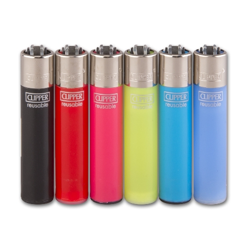 Einwegfeuerzeug Stein CLIPPER Solid Branded