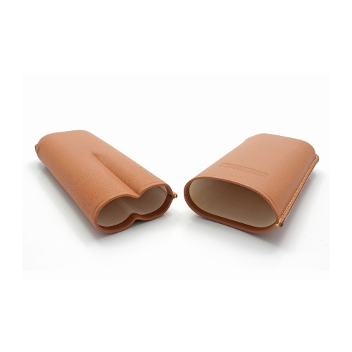 Cigarrenetui Leder 2er MARTIN WESS Robusto natur