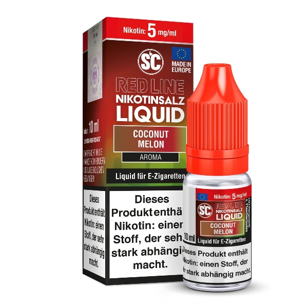 SC Red Line Nikotinsalzliquid Coconut Melon 5mg