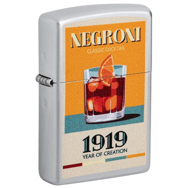 ZIPPO satiniert Retro Cocktail