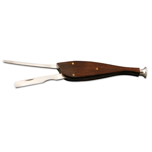 Pfeifenbesteck 3-teilig Delphinform Holzschale