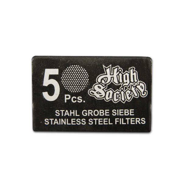 Pfeifensieb Metallgeflecht grob