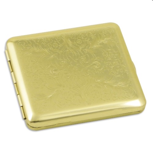 Zigaretten-Etui Messing