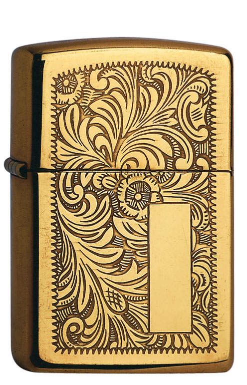 Zippo messing poliert Venetian