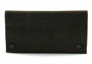 Feinschnitttasche Leder antik 17 x 8.5 cm