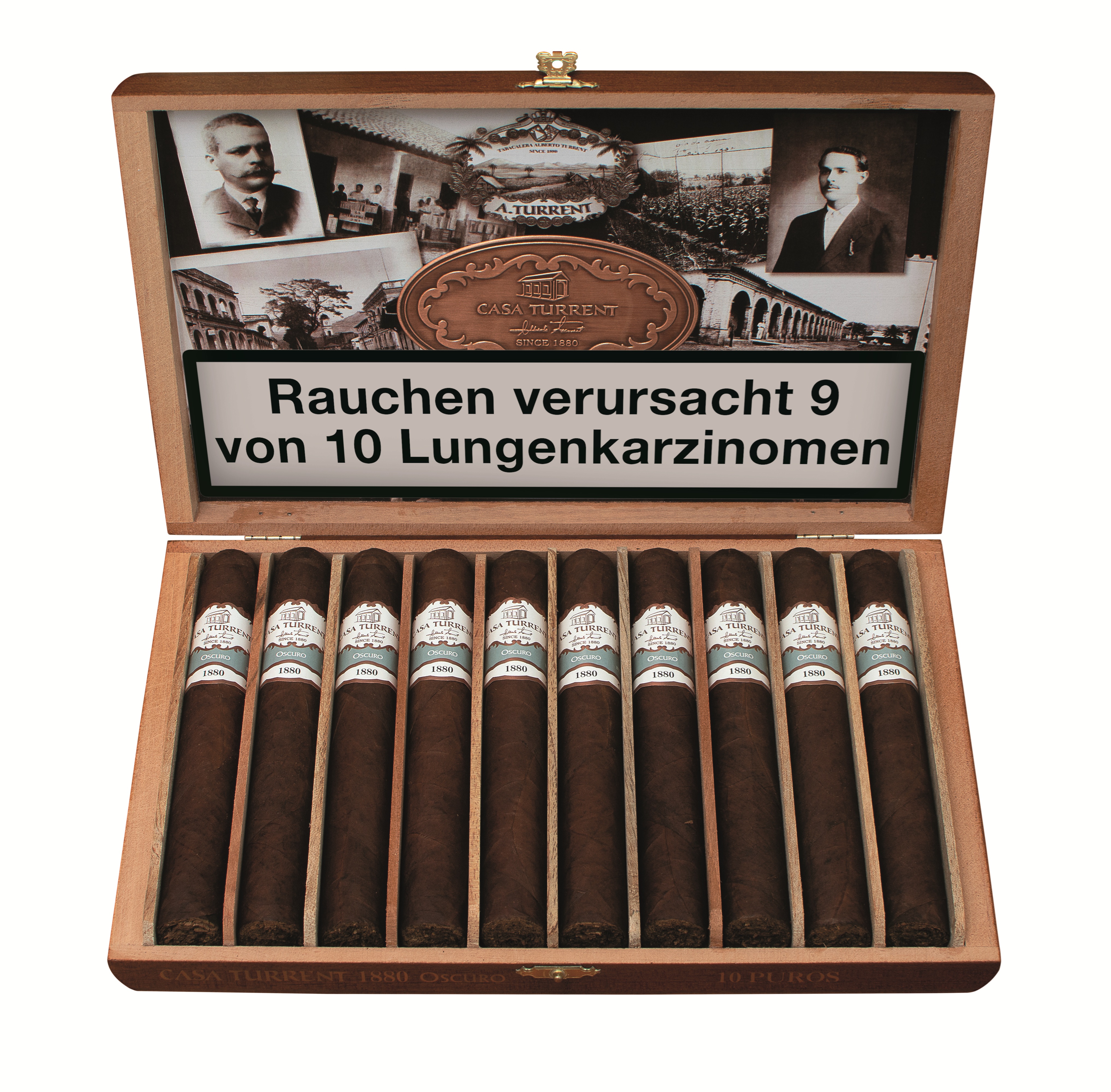 Casa Turrent Serie 1880 Double Robusto Oscuro