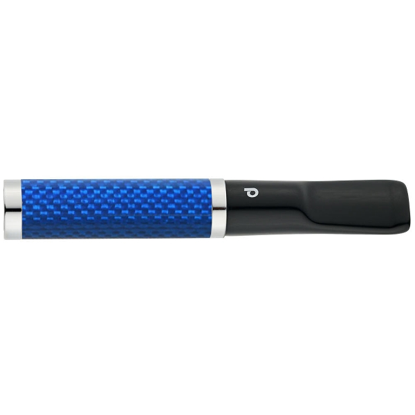 Zigarettenspitze DENICOTEA Slimline Blau Carbon