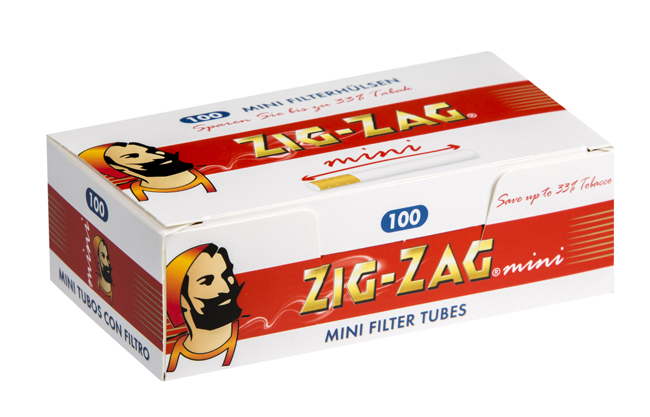 Zig Zag Mini Hülsen 100er