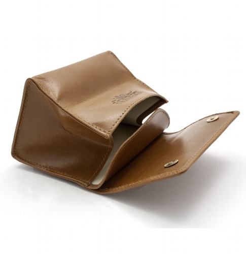 Tabak-Stellbeutel Leder RATTRAY´S Whisky braungold klein
