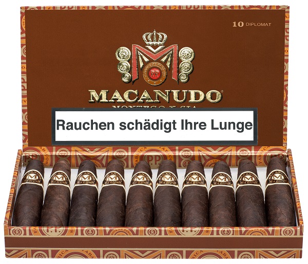 Macanudo Maduro Diplomat 10er