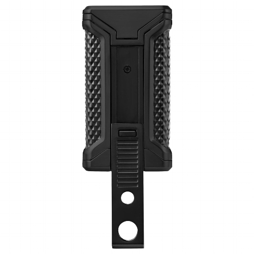 Colibri Ascari Cigarrenfeuerzeug Jet 3-fach schwarz mit Cutter