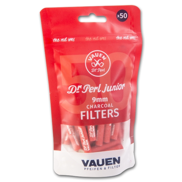 Pfeifenfilter VAUEN Dr Perl Junior Aktivkohle Redones