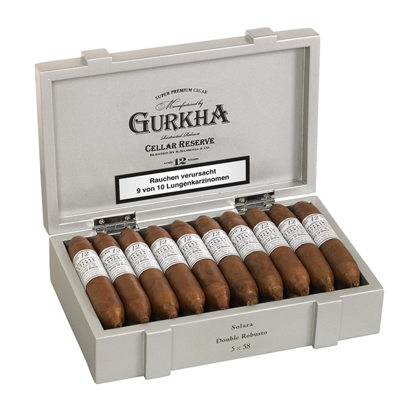 Gurkha Cellar Reserve 12y Platinum Solara Double Robusto