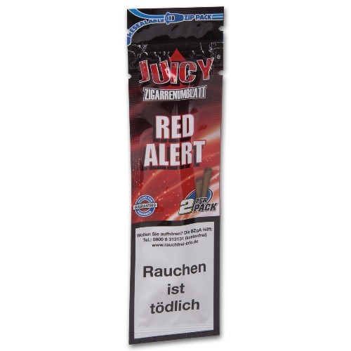 JUICY Zigarrenumblatt Red Alert (Strawberry)