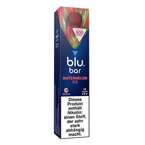 Blu Bar Einweg E-Zigarette Watermelon Ice 18 mg