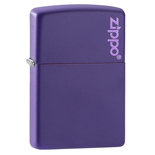 ZIPPO purple matte Zippo Logo