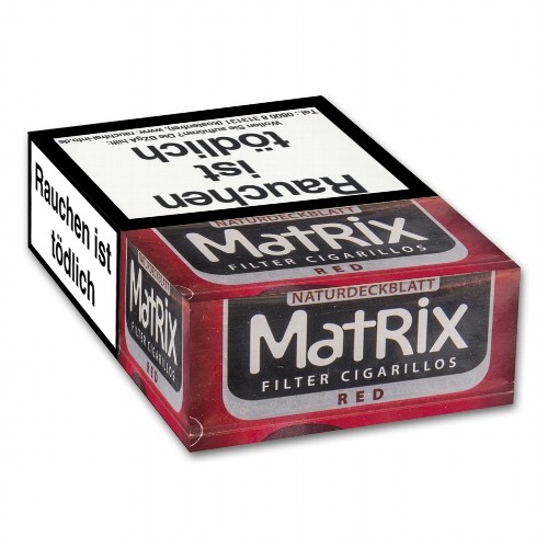 Matrix Red Eco Cigarillos Naturdeckblatt