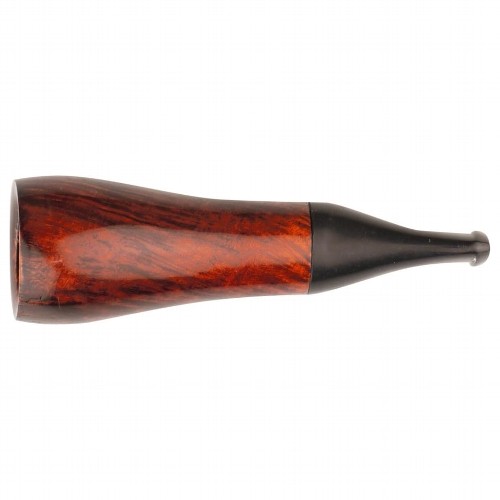 Cigarrenspitze Bruyere orange/black 16 mm mit Stoffbeutel