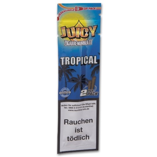 JUICY Zigarrenumblatt Tropical