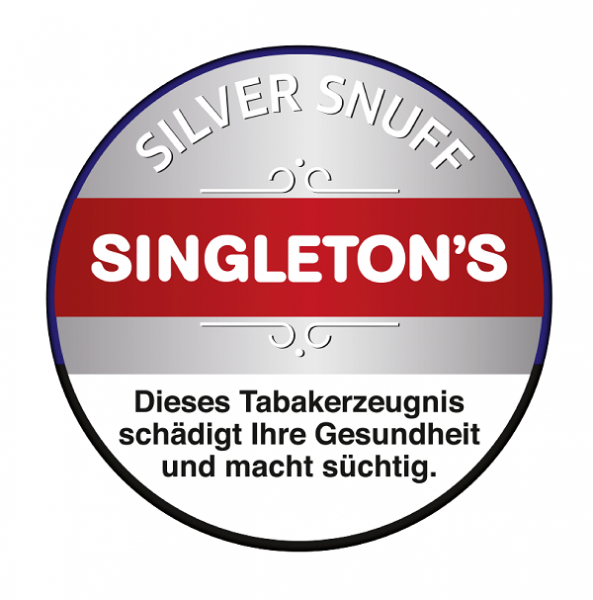Singleton's Silver Snuff 6g