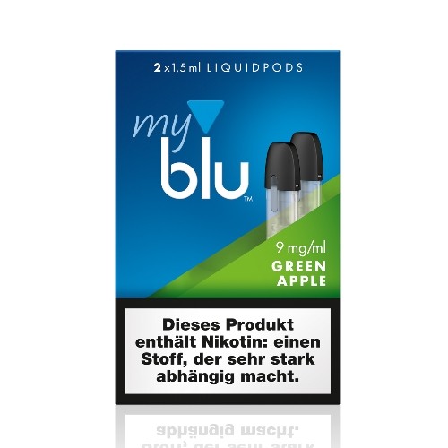 E-Liquidpods MY BLU Green Apple 9 mg