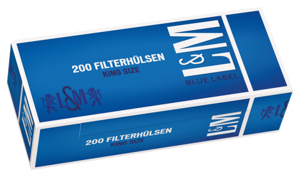L&M Filterhülsen Blue Label